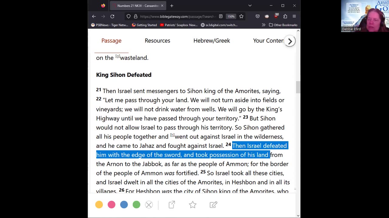 Journey Through The Bible -- Episode 109 -- Israel Begins Conquest Of The Promised Land