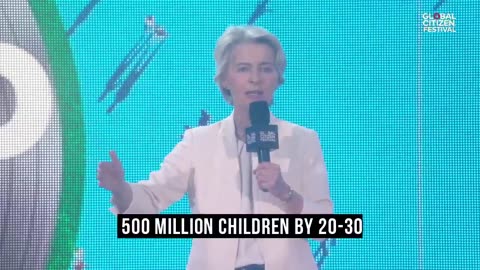 Demon Ursula Von Der Leyen commits to ‘vaccinating over 500M children’ with Bill Gates