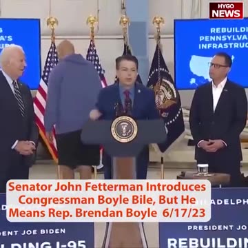 Now FETTERMAN and BIDEN are a REAL Trainwreck! LOL