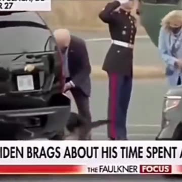 Joe Biden has “mistreated” his dogs by punching and kicking them.