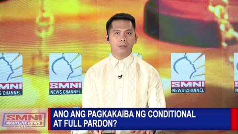 Ano ang pagkakaiba ng conditional at full pardon?