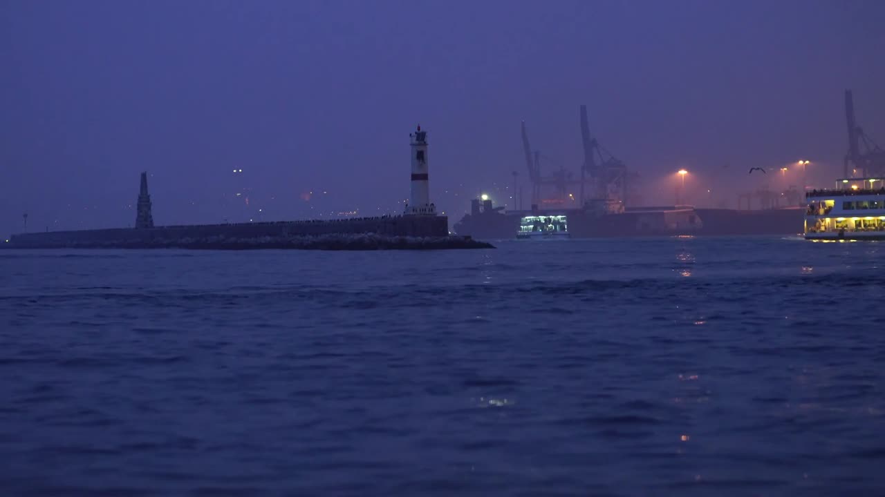 Ship in Sea of Istanbul, Turkey