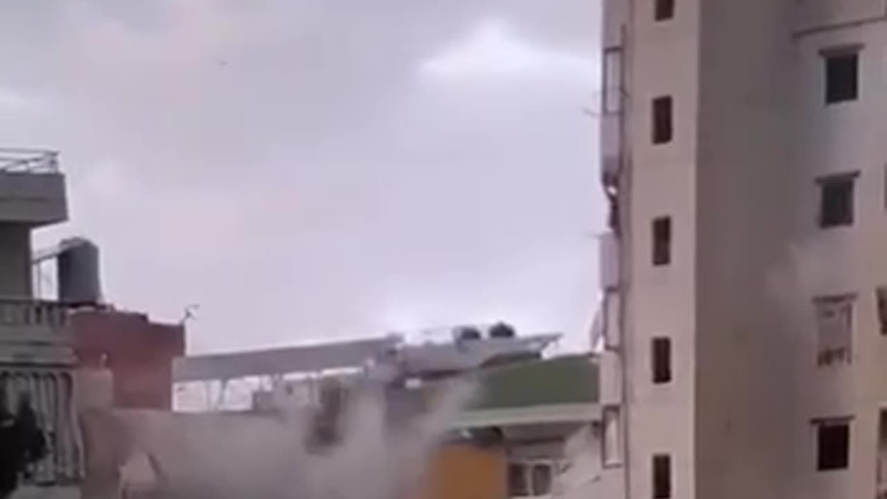 Meanwhile in the heart of Beirut, the IDF continues to level Hezbollah buildings