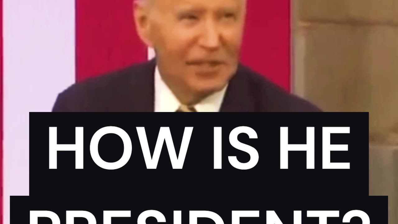 BIDEN THREATENS REPORTER