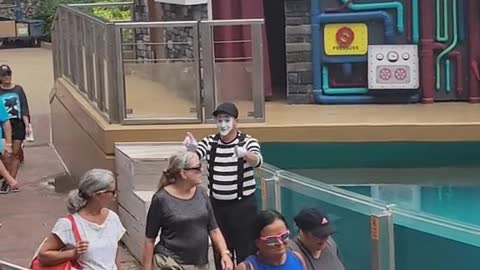 Don't pretend to be a Mime in front of one