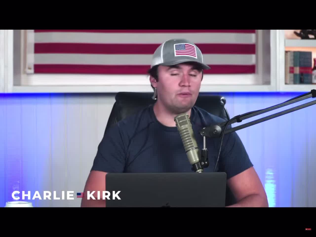 Charlie Kirk The 2nd second amendment is to protect us from a tyrannical government PERIOD full stop