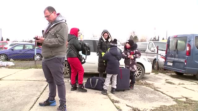 'We are really scared': Ukrainians flee war at home