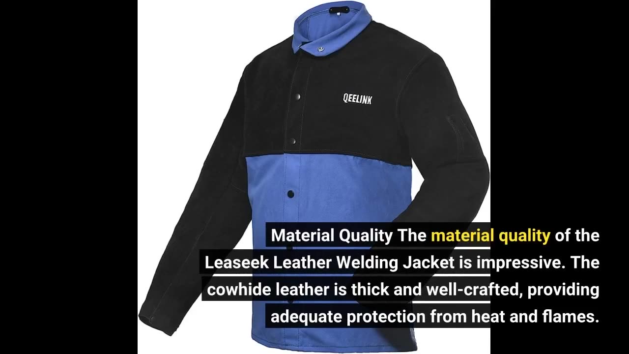 Leaseek Leather Welding #Jacket - Heavy Duty Welding-Overview