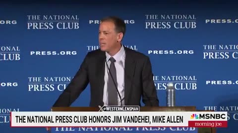 Jim Vandehei Throws Tantrum - We the People are The News Now