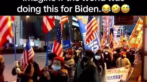 Japanese Trump Rally