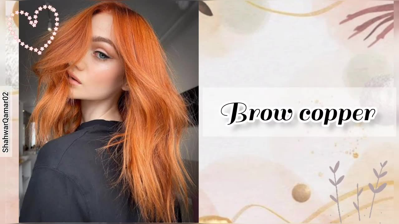 Types of Hair color/ dye with their names