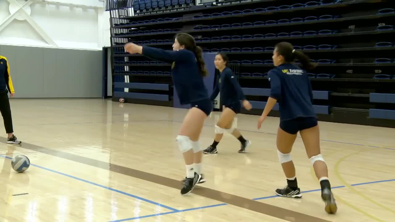 Inside Volleyball Practice - Figure 8 Drill for Defensive Specialists - Coach Ashlie Hain