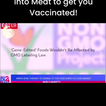 Vaccines 💉💉in meat?? 🥩