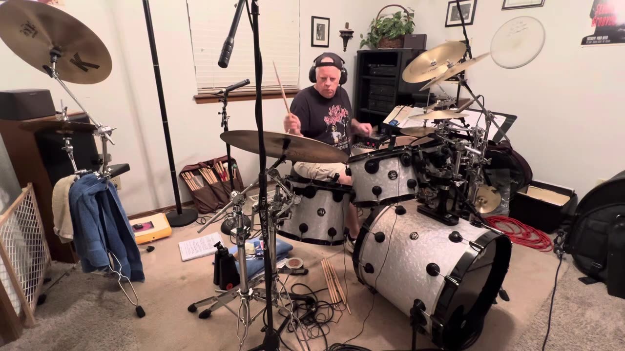 Message In a Bottle drum part - 3rd verse through outro turnaround