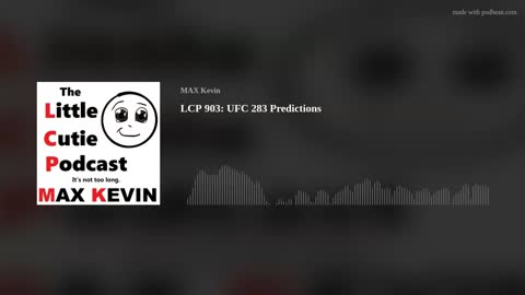 LCP 903: UFC 283 Predictions