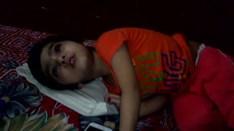 Funny Kid Shouting On the Phone