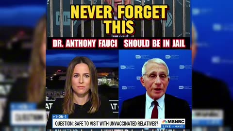 Dr Fauci deserves to be Locked Up. Never forget. Happy Thanksgiving