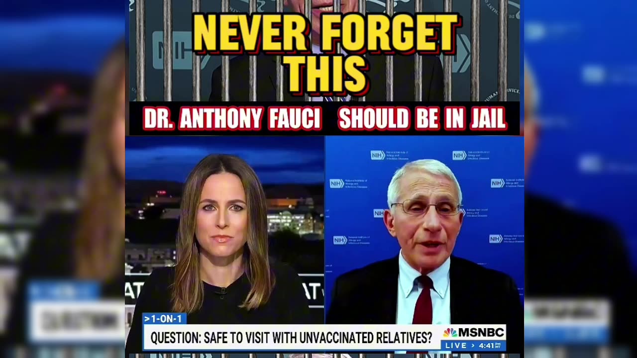 Dr Fauci deserves to be Locked Up. Never forget. Happy Thanksgiving