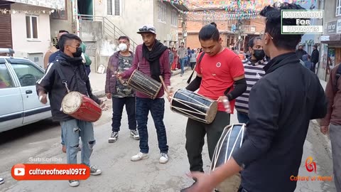 Nyakhi Baja, Nheega Jatra, Panga, Kirtipur, Kathmandu, 2080, Day 2