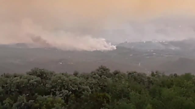 Breaking Portuguese news: Fires rage in Central Portugal - 8th July, 2022 - Serra de Alvaiázere