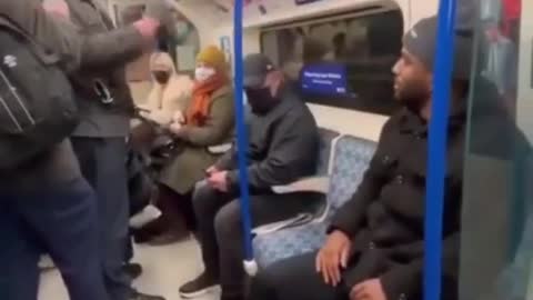 Video of Man Acting Like He is Sick To Scare the NPCs
