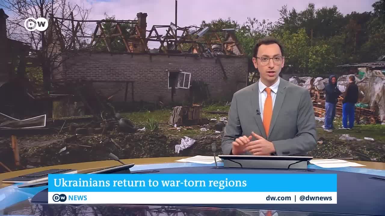 Russian army volunteers killed as Ukrainians return to their homes _ DW News