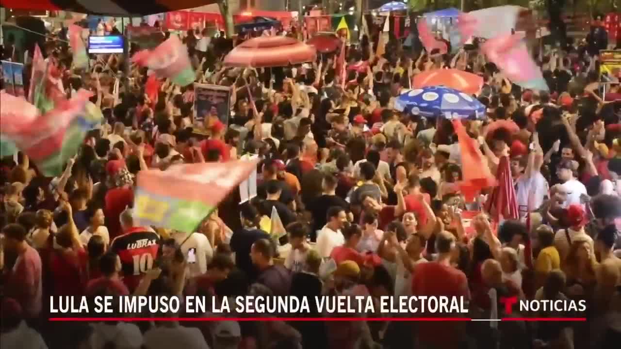 Lula da Silva vence en segunda ronda de elecciones en Brasil | Noticias Telemundo