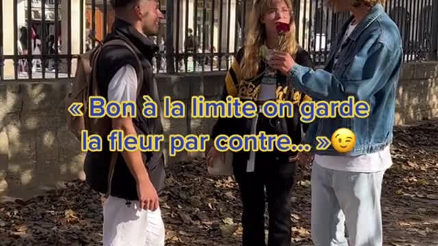 La réaction de son mec à la fin 😳