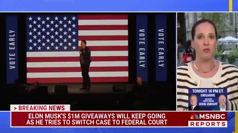 E. Must wins court case against Democrats over $1million daily handouts to voters