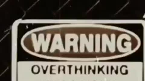 Warning overthinking kills your happiness.. 🥺 #viral