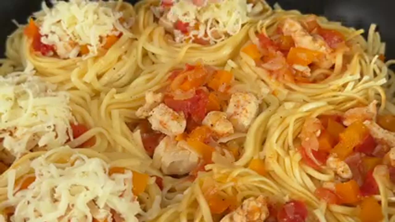 The simplest pasta recipe in 5 minutes! Affordable recipe!