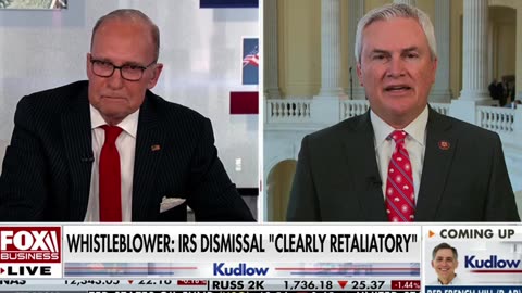 Comer Joins Kudlow to Discuss Biden Family Investigation.