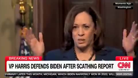 Kamala Harris: Tries to make out Biden is not loading his mind