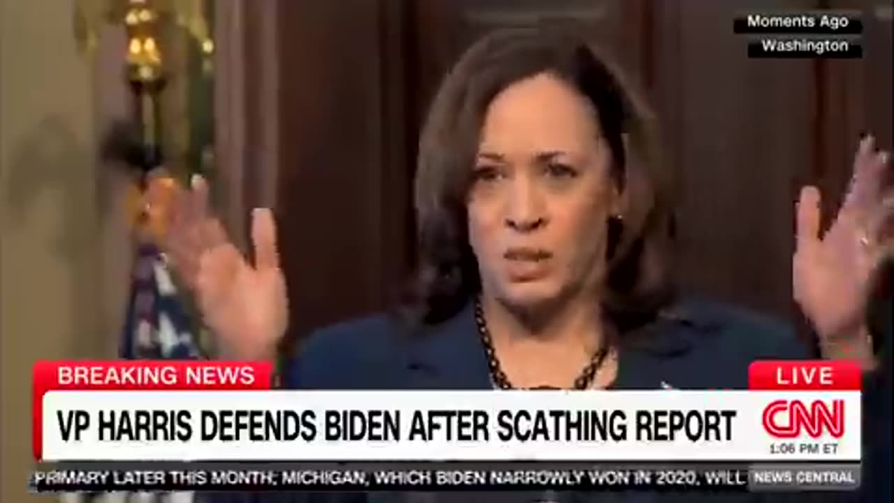 Kamala Harris: Tries to make out Biden is not loading his mind