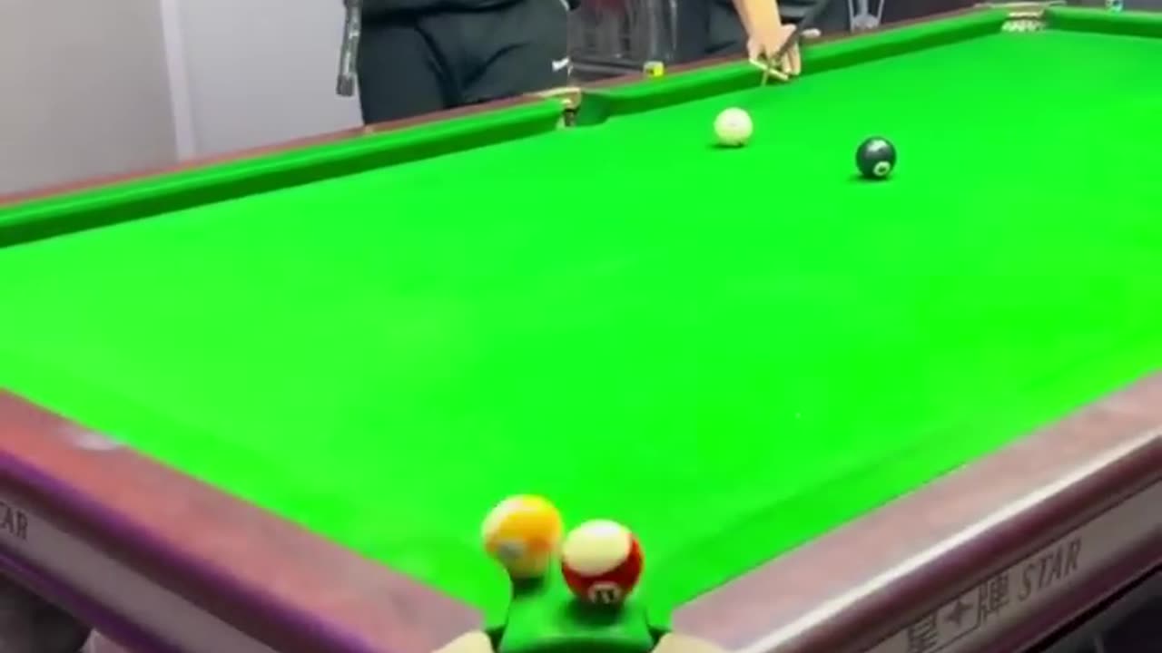 funny billiard video