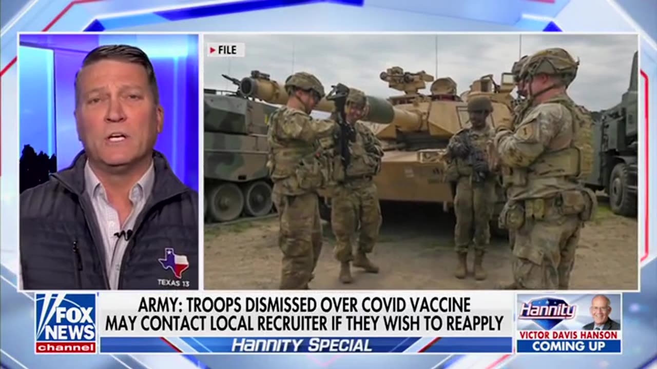 Ronny Jackson on Hannity 11/21/2023