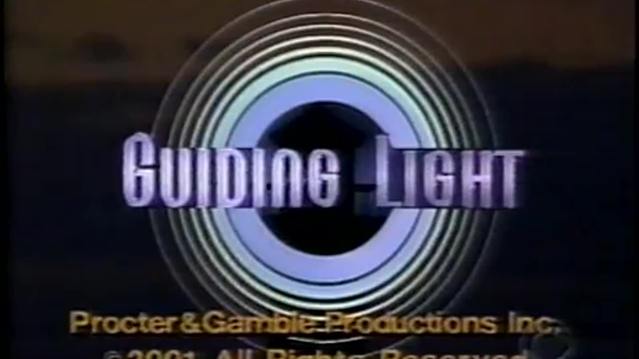 March 30, 2001 - Closing Credits for 'Guiding Light'