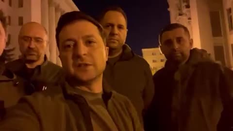 ⚡️Ukraine’s Zelensky posts a new video of himself and his team