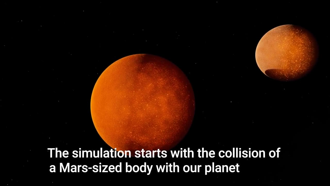 New Supercomputer Simulation Sheds Light on Moon’s Origin