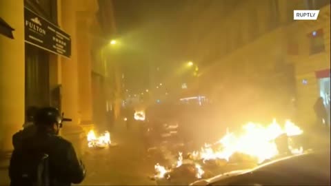The streets of Paris are on fire again