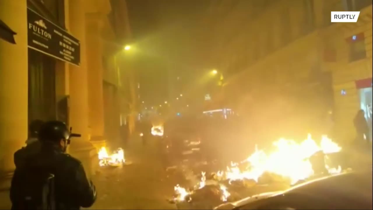 The streets of Paris are on fire again