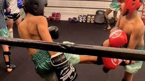 Youth Muay Thai Sparring