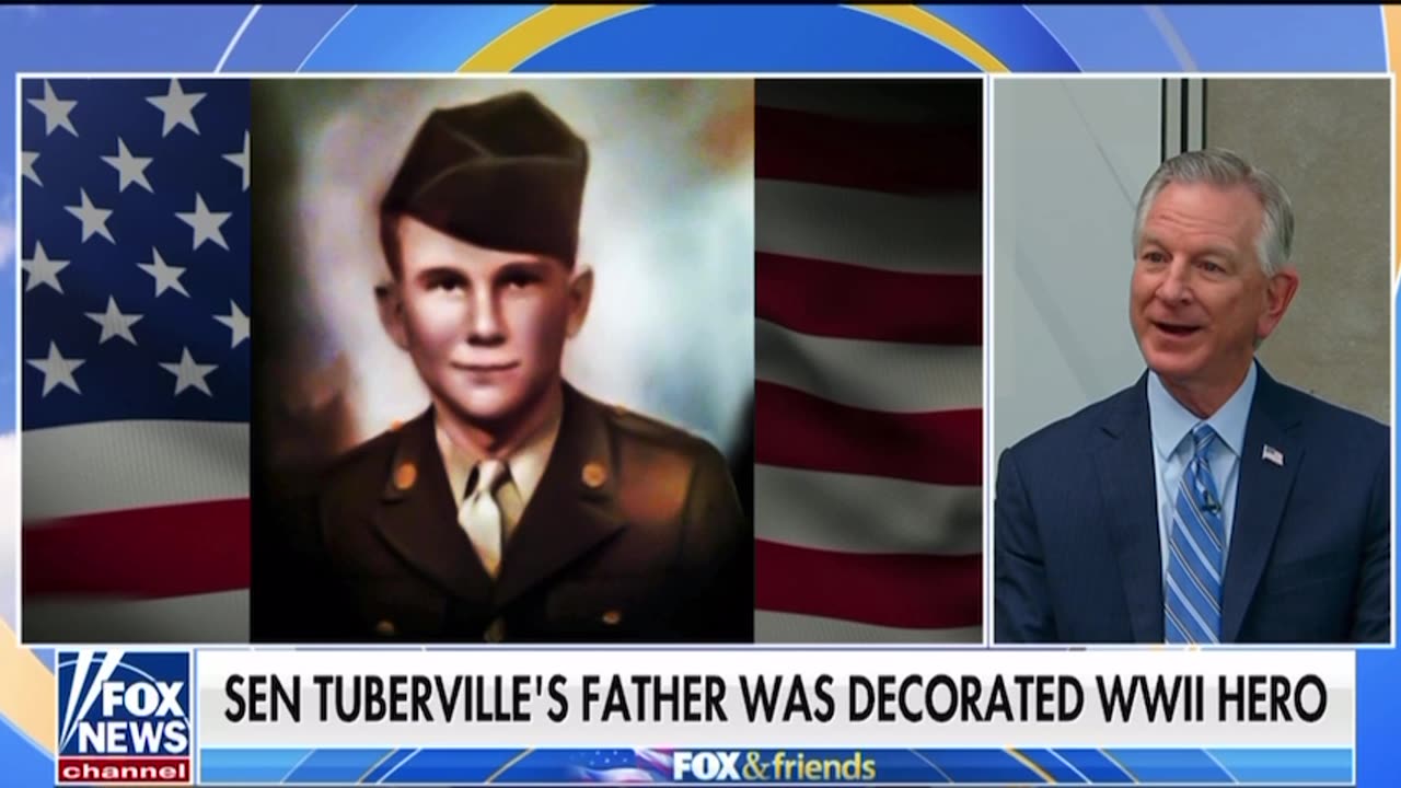 Sen Tuberville on his father’s heroism during WWII