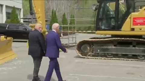 Joe Biden, after speaking at a plant in North Carolina