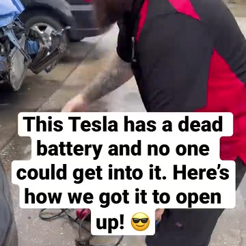 Dead Tesla! How Can We Get Into It?