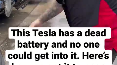 Dead Tesla! How Can We Get Into It?