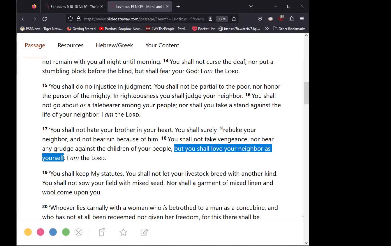 Journey Through The Bible -- Episode 80 -- Other Moral Laws
