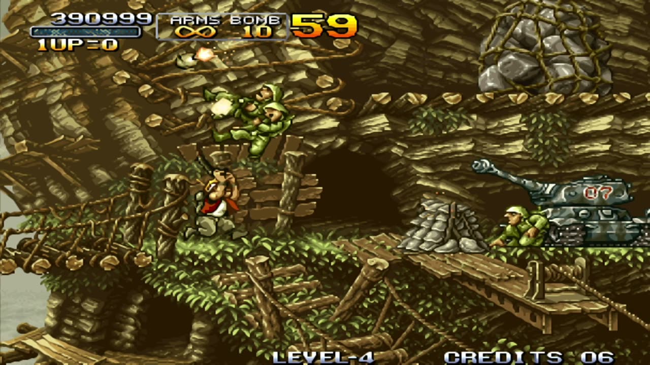 Metal Slug Mission 06 Final Level #gamer #retrogaming #arcadegame #metalslug