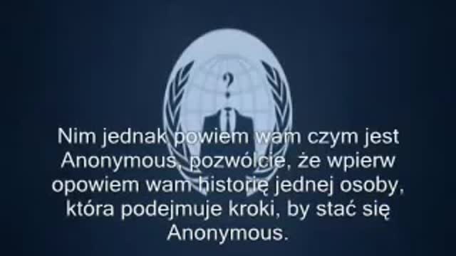 Anonymous - To kim jesteśmy i co planujemy [PL].