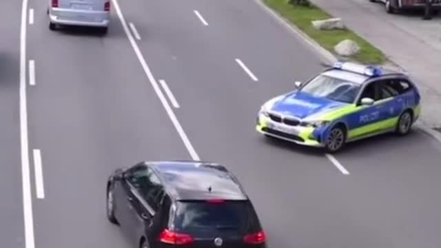 It can be seen that this car is very nervous